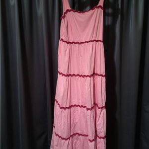 🎄Beach Riot Elegant Pink Sleeveless Dress